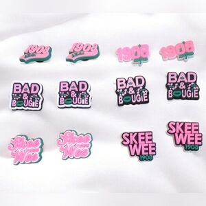 AKA Sorority Croc Charms